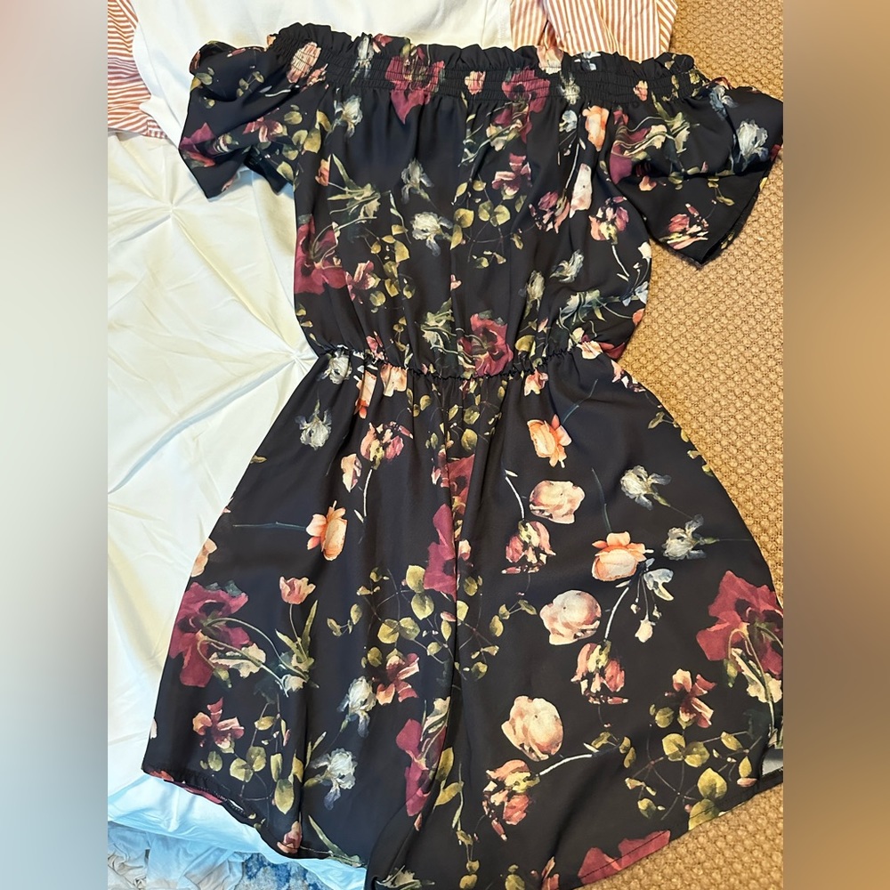 OML flower romper